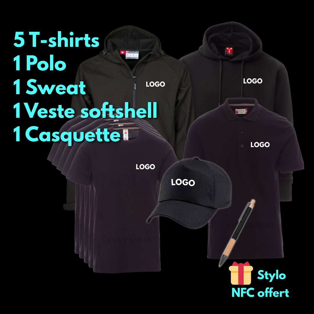 Pack vêtements personnalisés