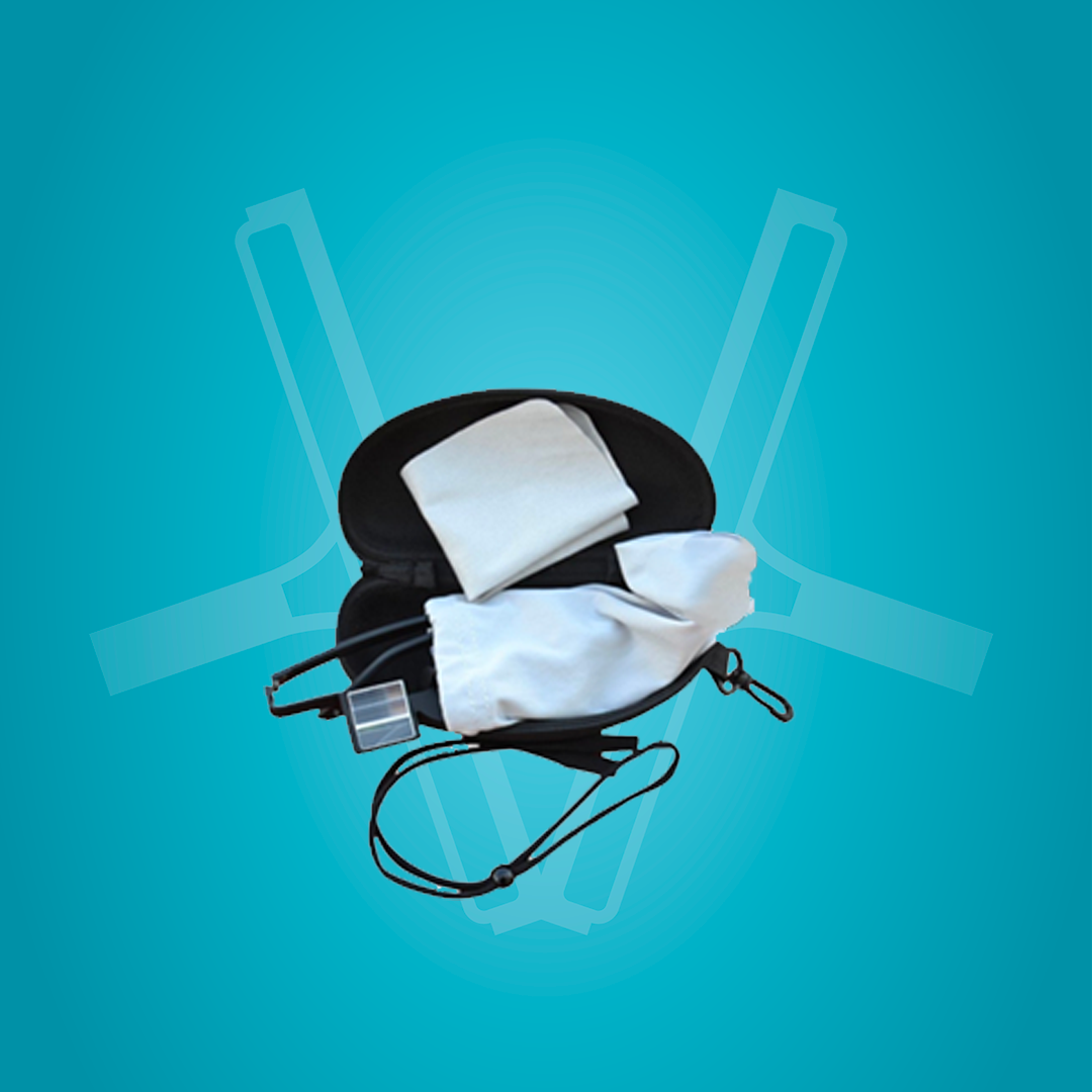 Lunettes ergonomique avec miroir en prisme pour le nettoyage de vitres en hauteur