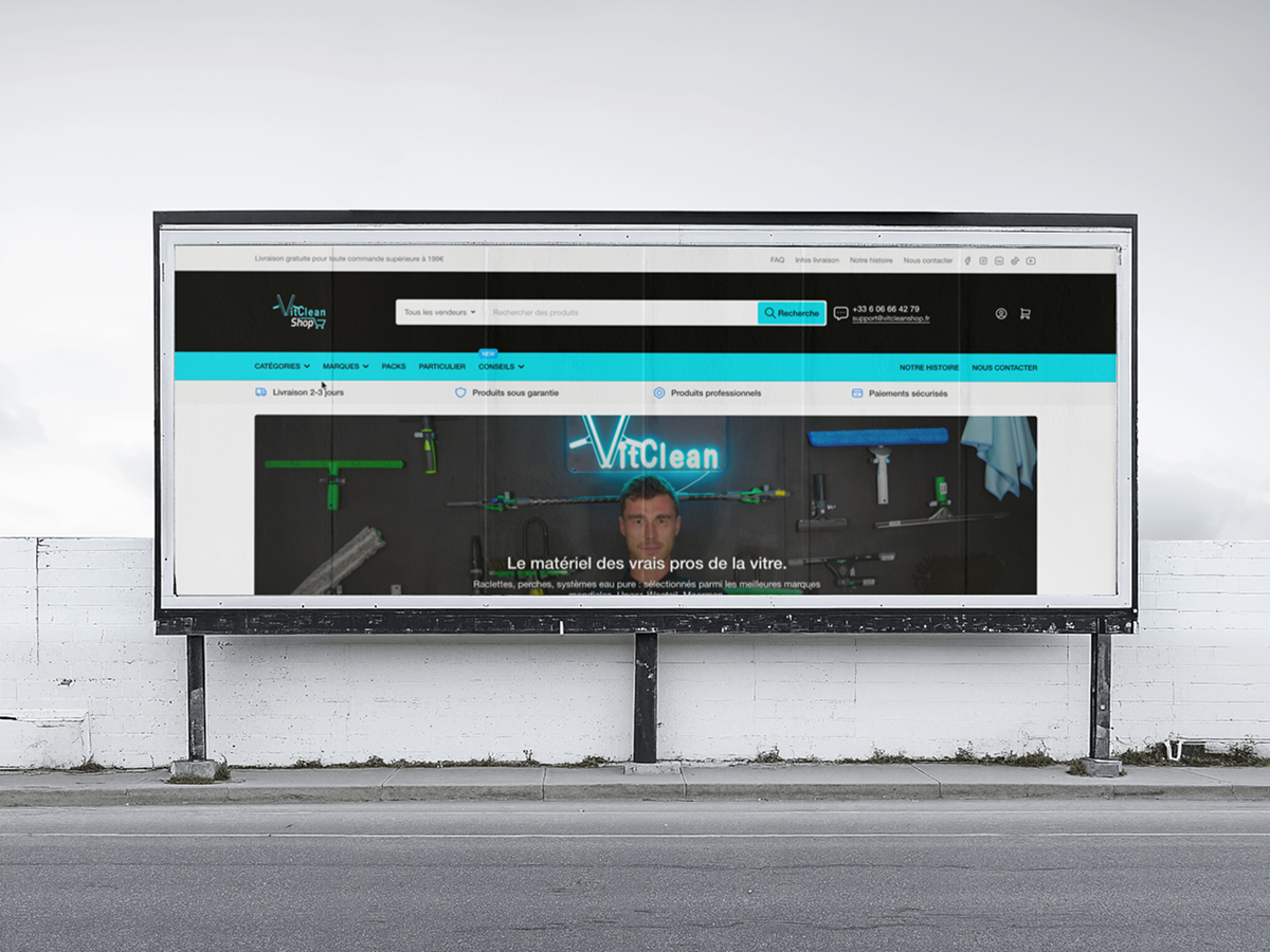 Nouveau site VitClean Shop, signé Noacom