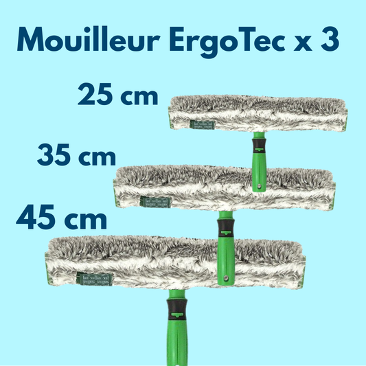 Pack Mouilleur ErgoTec x3