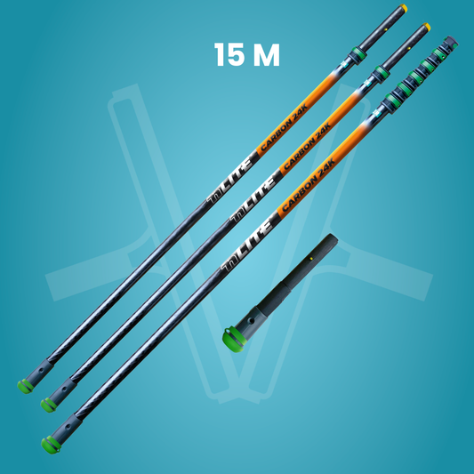 Kit Perche carbone 24k (15m)