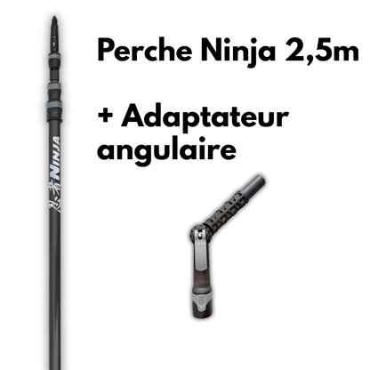 Pack Noël – Kit professionnel complet pour le nettoyage de vitres (Unger & Wagtail)