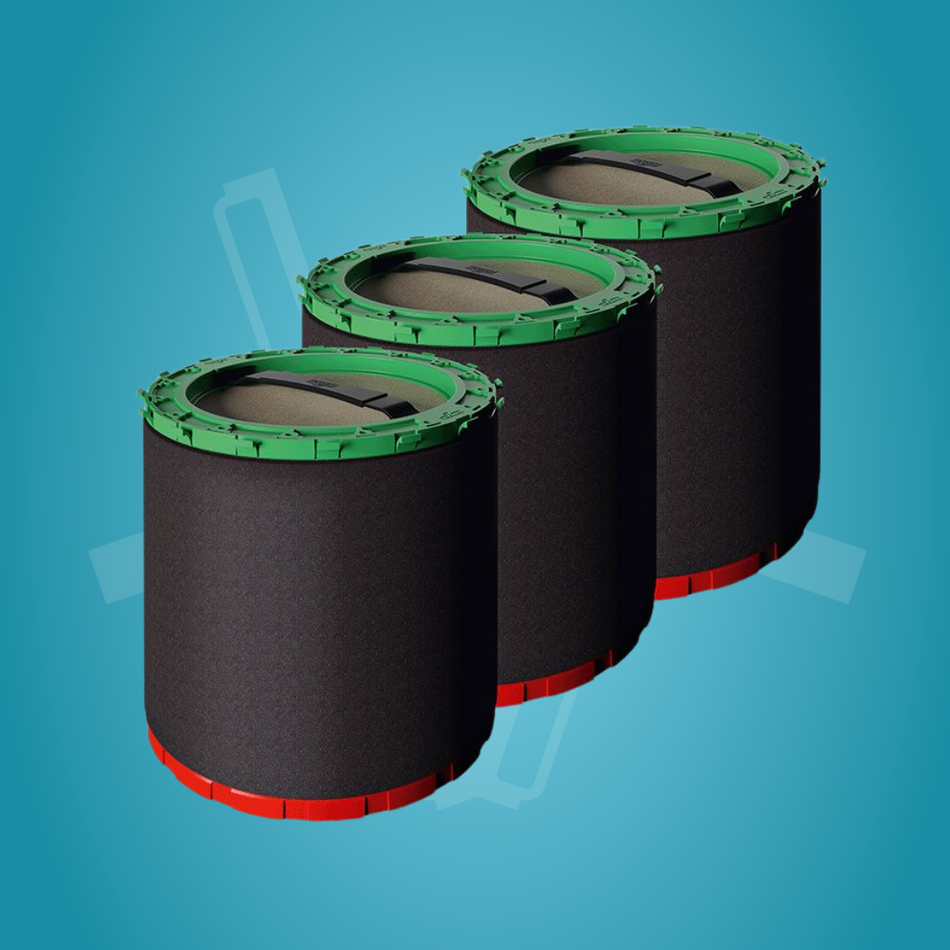 Pack de résine ultra pour filtres S x 3
