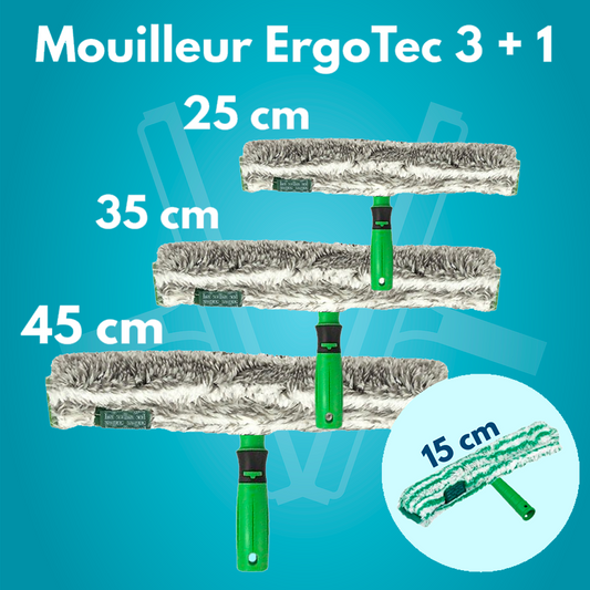 Pack Mouilleur ErgoTec x4