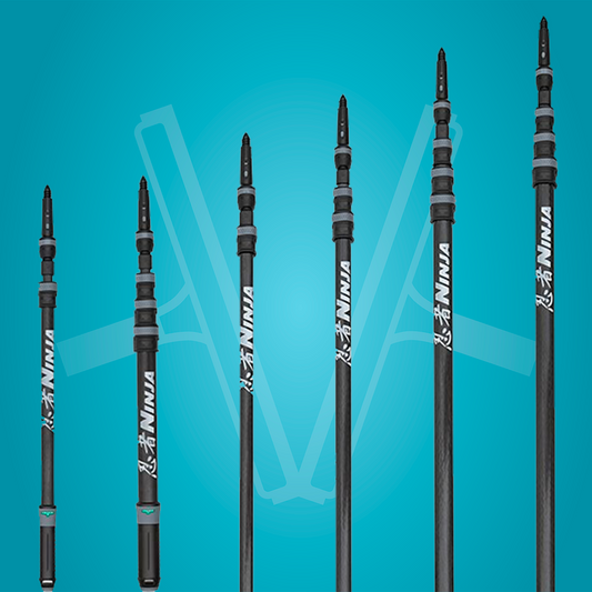 Perche télescopique Ninja en carbone