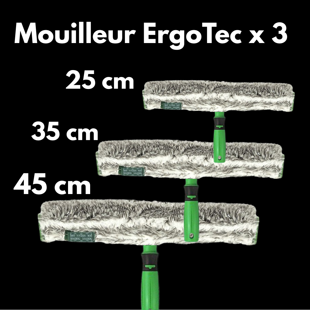 Pack Mouilleur ErgoTec x3