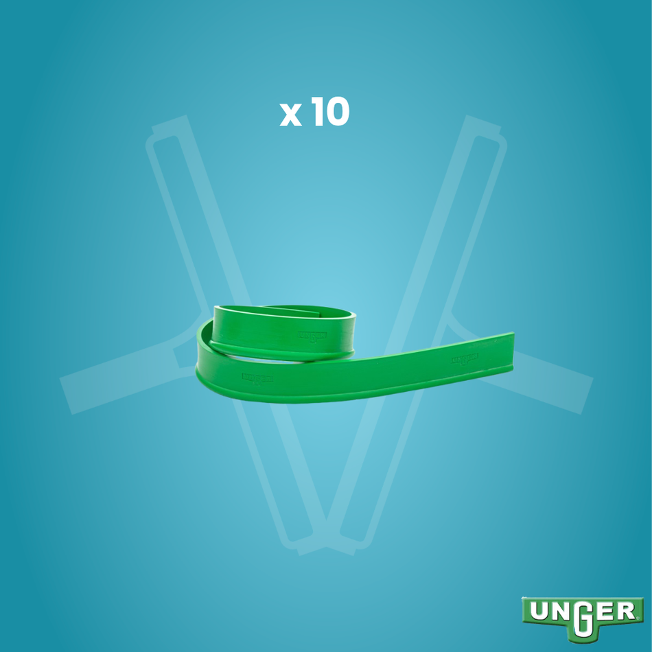 Lot de 10 caoutchouc vert