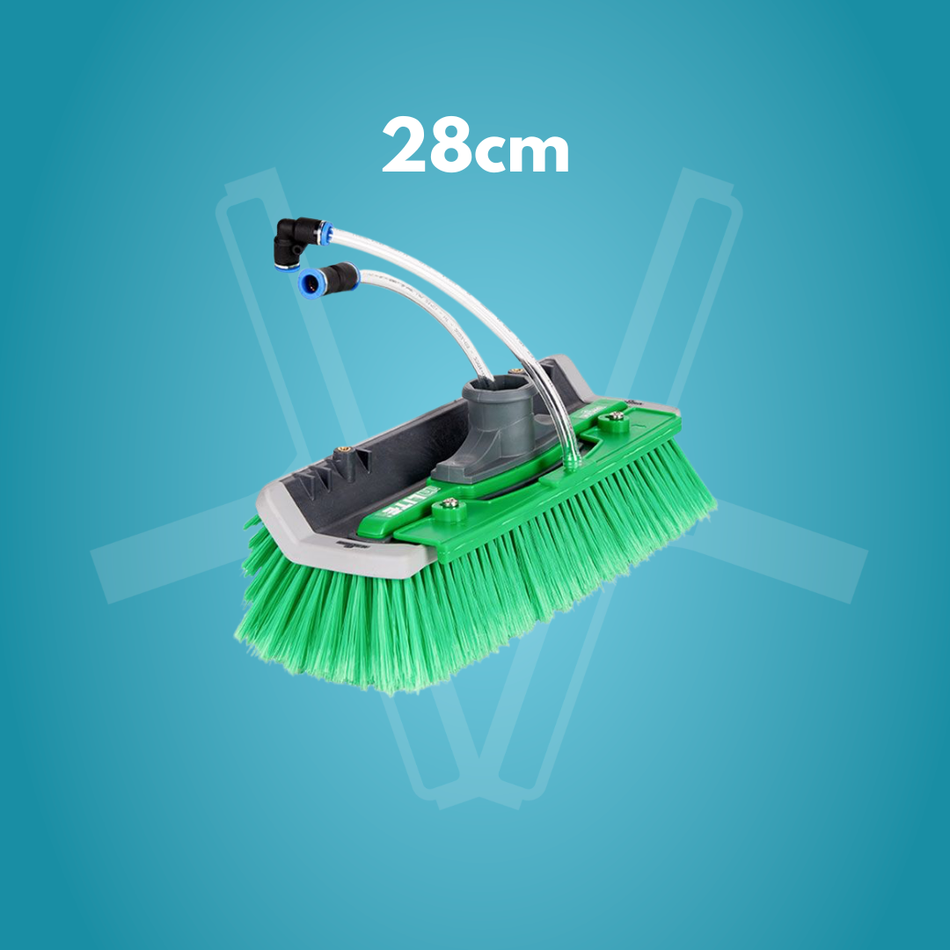 Brosse courbée nLITE fleurée