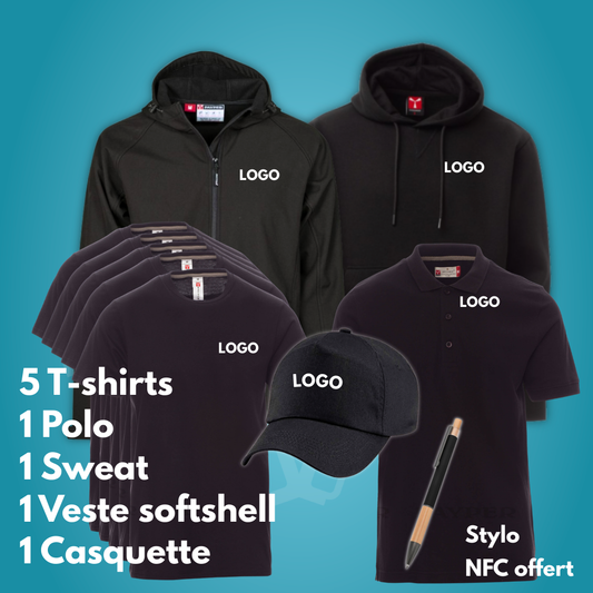 Pack vêtements personnalisés