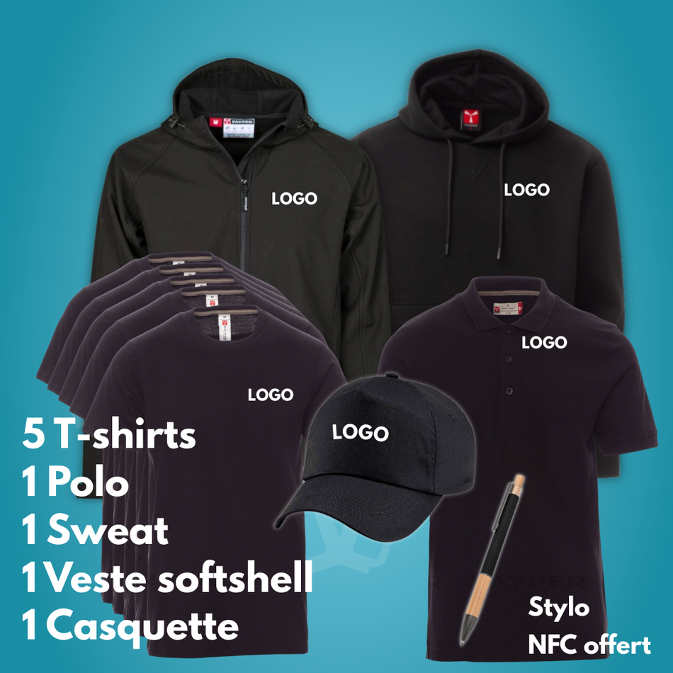 Pack vêtements personnalisés