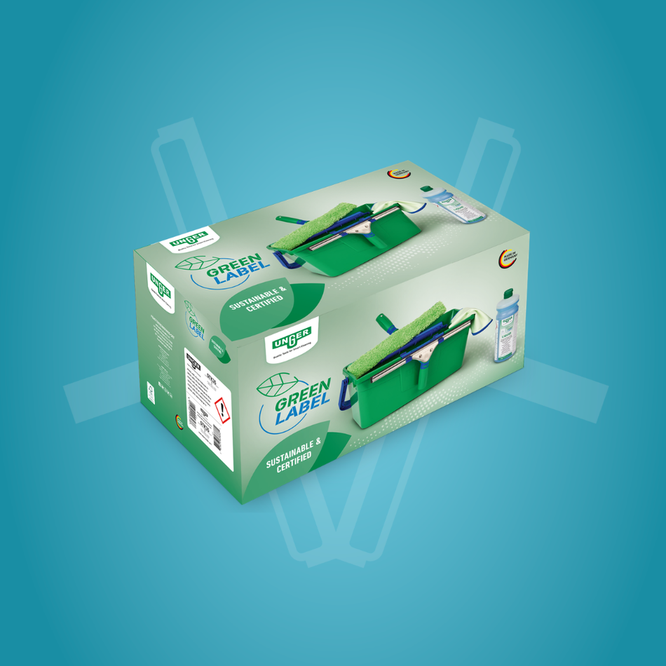 Pack nettoyage vitres écologique Green Label – Kit complet